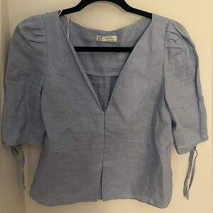 trf by Zara Light Blue Blouse - Size S/M